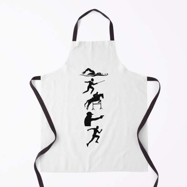 Item preview, Modern Pentathlon - Swimming Fencing Riding Shooting Running designed and sold by CuteDesigns1.
