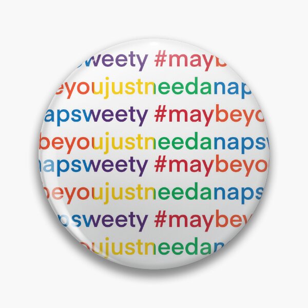 Item preview, #maybeyoujustneedanapsweety designed and sold by queer-art-cake.
