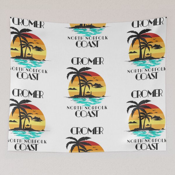 Item preview, Cromer North Norfolk Coast sunset designed and sold by MerchByCraig.