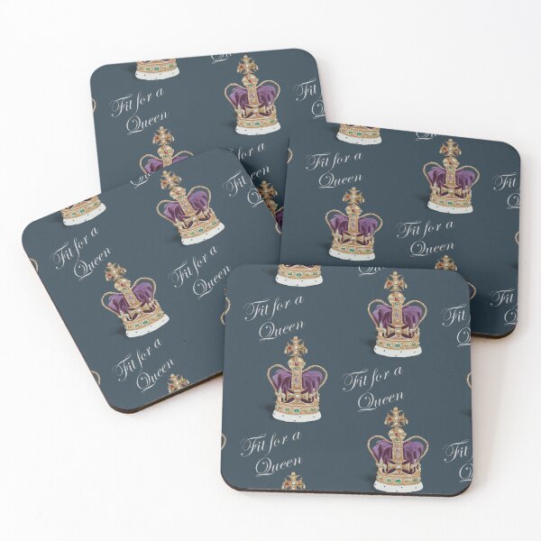 Item preview, Watercolor British crown illustration - Fit for a queen designed and sold by Malu-Iriarte.