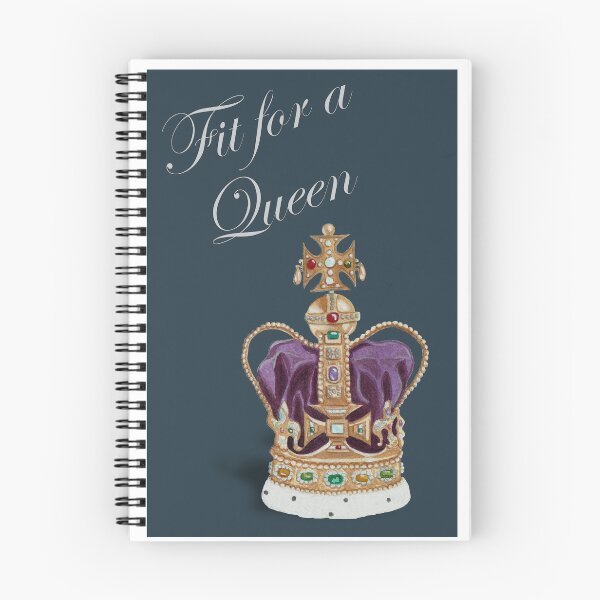 Item preview,  Watercolor British crown illustration - Fit for a queen designed and sold by Malu-Iriarte.