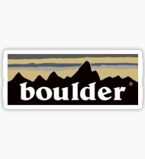 BOULDER DESIGN Sticker