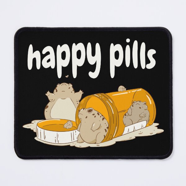 Item preview, Desert Rain Frog Happy Pills designed and sold by CuteCrew.