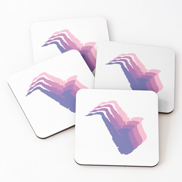 Item preview, Saxofón Pastel - Gradiente Púrpura designed and sold by Disparate Thoughts.