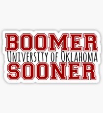 Boomer Sooner - OU Sticker