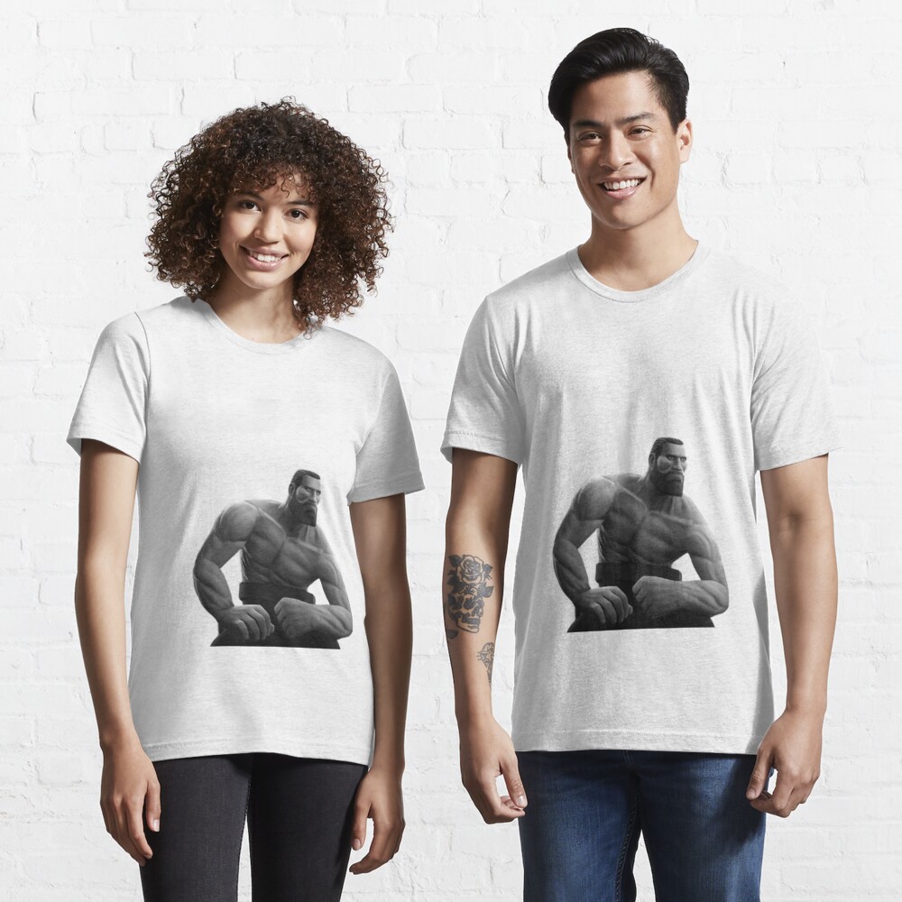 Gigachad Meme T Shirt For Sale By Garmy Redbubble Gigachad Meme T Shirts Gigachad T