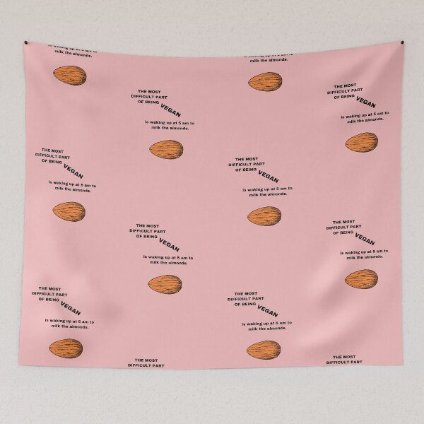 Item preview, THE MOST DIFFICULT PART OF BEING VEGAN designed and sold by guelexx.