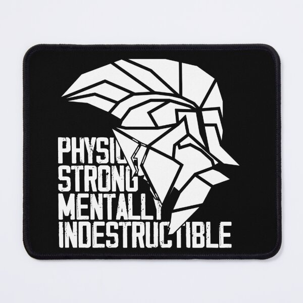 Item preview, Physical, Strong, Mentally, Indestructible, Spartan Leonidas Helmet designed and sold by the Zarock Shop.