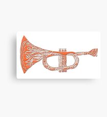 Trumpet Canvas Print
