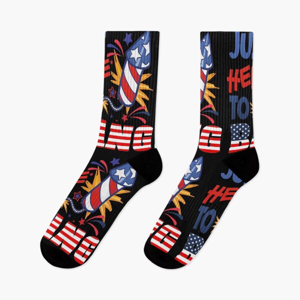 Item preview, JUST HERE TO BANG 4TH OF JULY FOURTH OF JULY FIREWORKS DAY designed and sold by lukas69graphic.