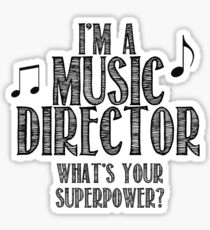 Music Director Sticker