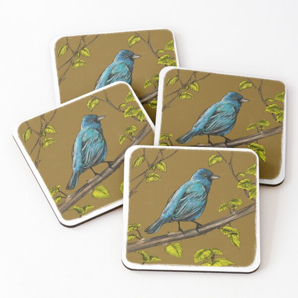 Item preview, Blue Bird on a Branch Pencil designed and sold by Alex Goubar.