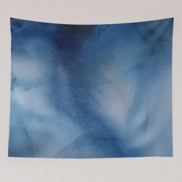 Item preview, Yellowstone Hydrothermal Pool #3 center closeup watercolor and ink painting designed and sold by ChillonLeachArt.