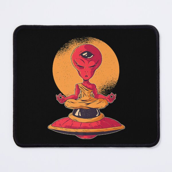 Item preview, Alien Meditation | Yoga Pilates Psychedelic | Love Trippy | Third Eye designed and sold by Qudkin.