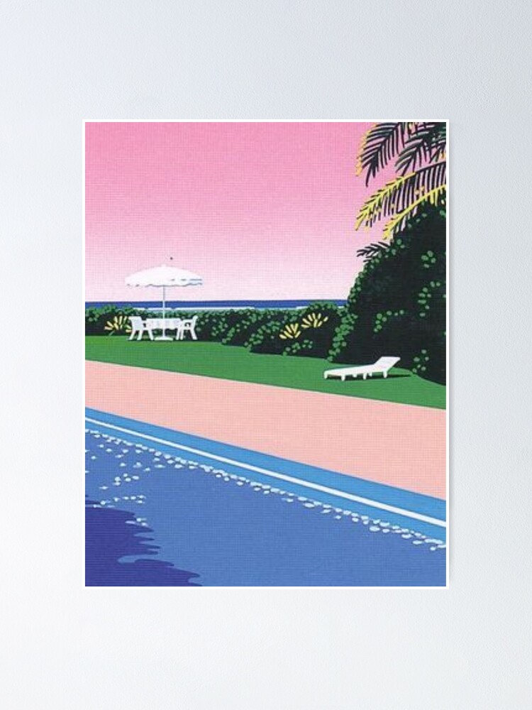 "hiroshi nagai original painting for sale" Poster by Penelope101