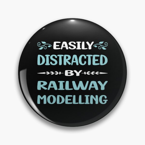 Item preview, Funny Easily Distracted Railway Modelling Model Railroading Train Trains designed and sold by sobonncbskyx.