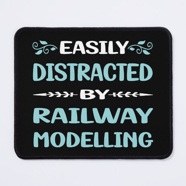 Item preview, Funny Easily Distracted Railway Modelling Model Railroading Train Trains designed and sold by sobonncbskyx.