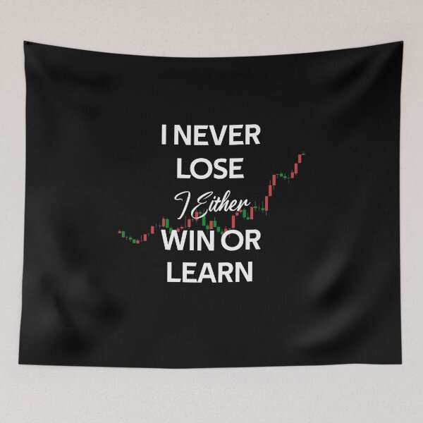 Item preview, i never lose i either win or learn funny gifts lover designed and sold by rachidhaz.