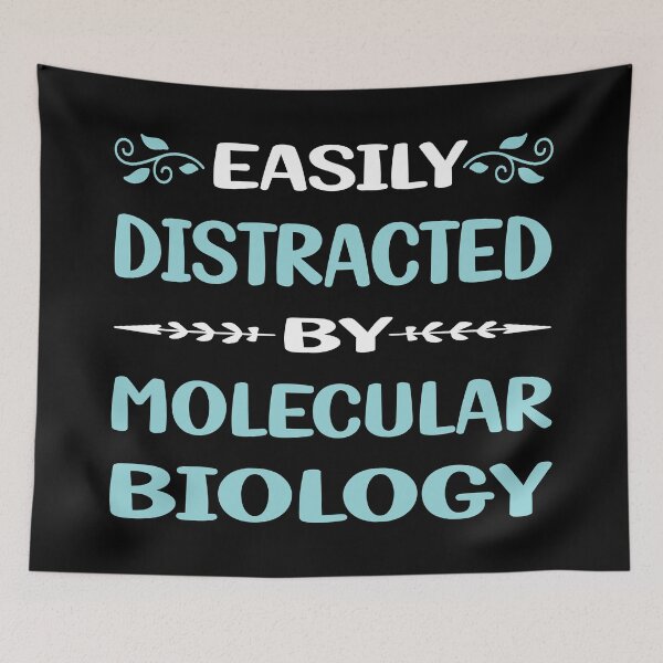 Item preview, Funny Easily Distracted Molecular Biology designed and sold by sobonncbskyx.