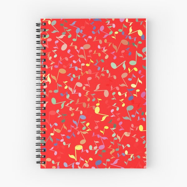 Item preview, Colourful Musical Notes Pattern For Retro Music Lovers And Pop Musicians designed and sold by Funwithmusic.