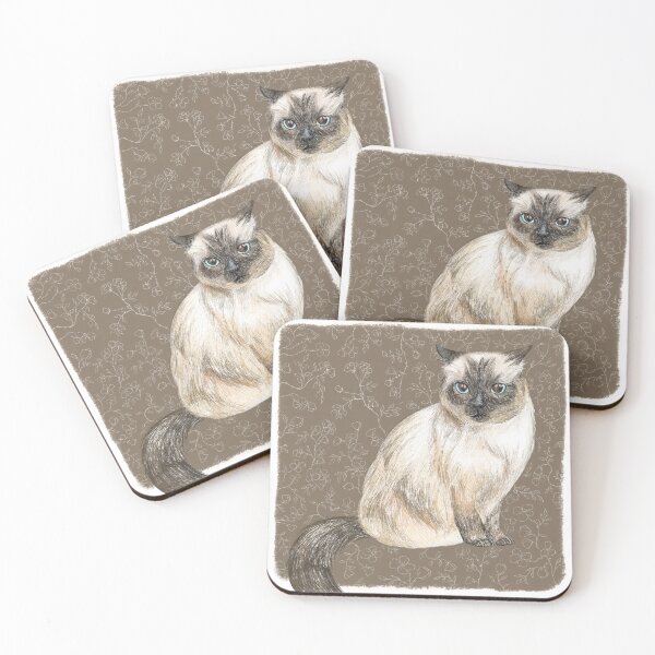 Item preview, Himalayan Cat in Pencil designed and sold by Alex Goubar.