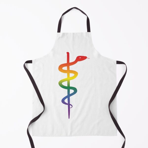 Item preview, Rod of Asclepius Pride Gradient Silhouette designed and sold by Artsy-Chemist.