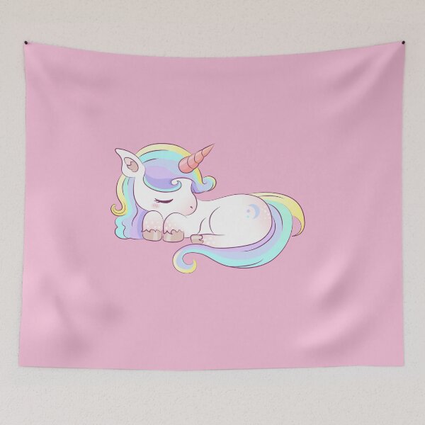 Item preview, Cute Little Unicorn Sleeping - Kids Girls  designed and sold by OMGCutie.