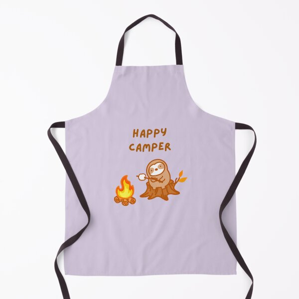 Item preview, Happy Camper Bonfire Sloth designed and sold by theslothinme.
