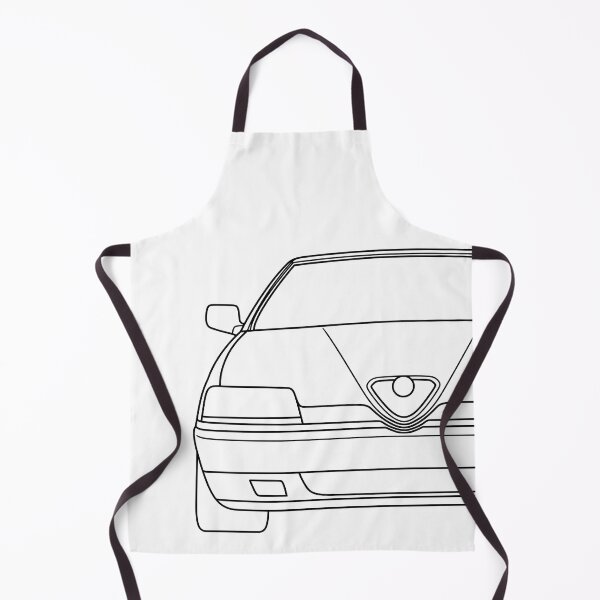 Item preview, Alfa Romeo 164 black lines best t-shirt design designed and sold by EdimDesign.