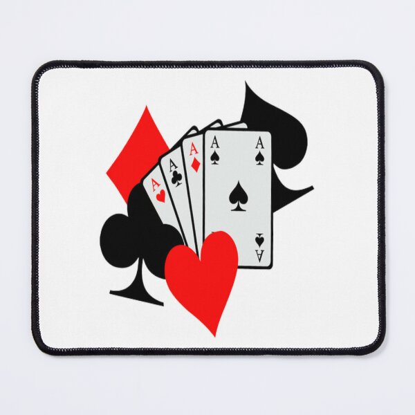  GRAPHICS & MORE Poker Aces Cards Chips Gambling Purse