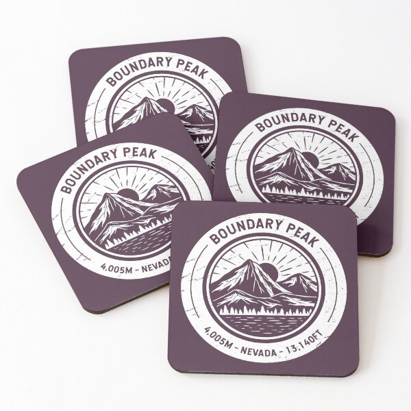 Item preview, Boundary Peak Nevada | Hiking | Skiing designed and sold by KrisSidDesigns.