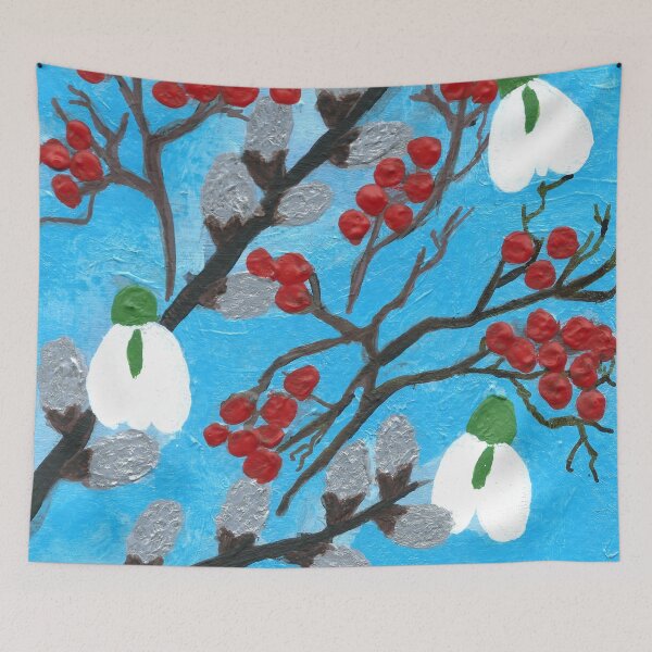 Item preview, Winter flowers designed and sold by Janine-Brewster.