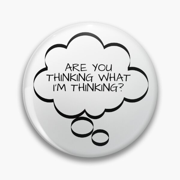 Item preview, Funny Thought Bubbles, Are You Thinking What I'm Thinking?, t-shirts gifts, mug gifts, sticker gifts, magnet gifts and more! designed and sold by JCMCDesigns.