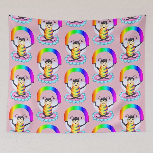 Item preview, Rainbow Spectrum Bee  designed and sold by Deborah Camp.