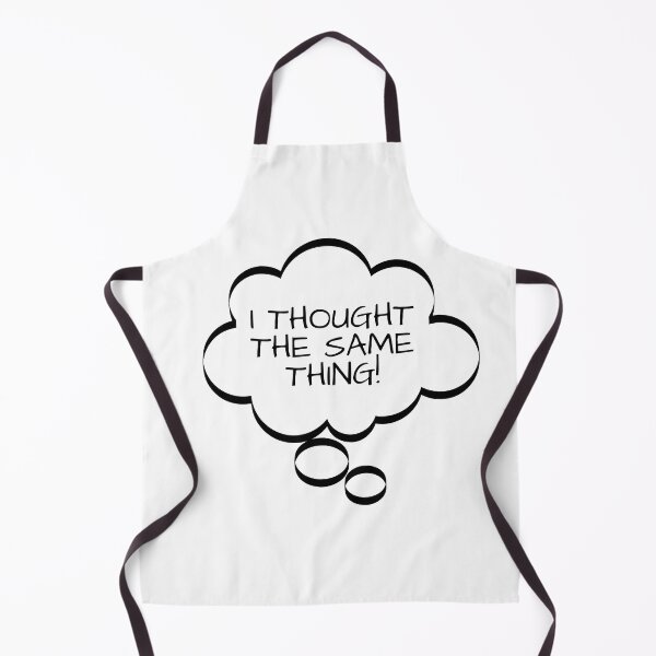 Item preview, Funny Thought Bubbles, I Thought The Same Thing!, t-shirts gifts, mug gifts, sticker gifts, magnet gifts and more! designed and sold by JCMCDesigns.