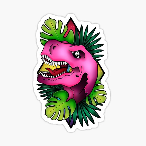 Dino DNA Sticker Sticker