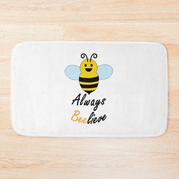 Item preview, Always Beelieve Funny Animal Pun designed and sold by DeliveryGeorge.