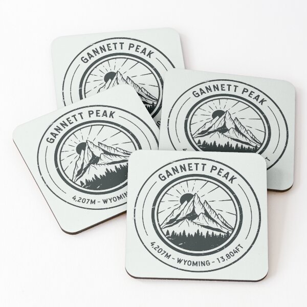 Item preview, Gannett Peak Wyoming | Hiking | Skiing designed and sold by KrisSidDesigns.