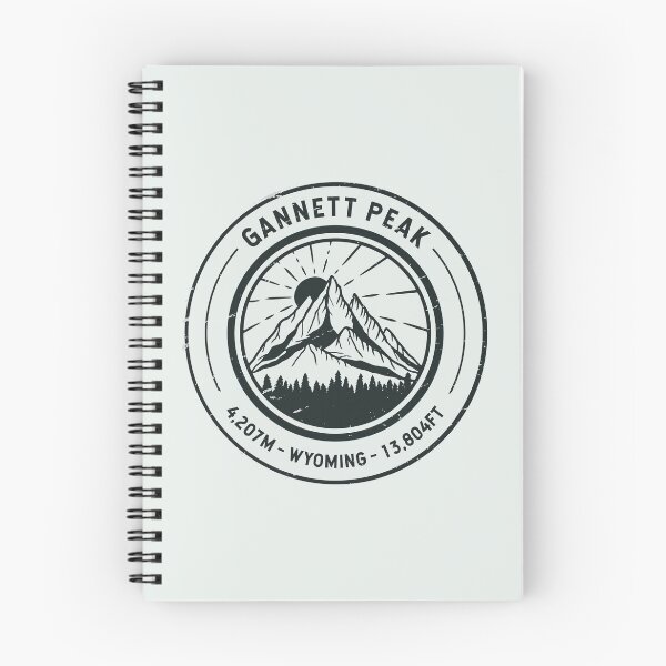 Item preview, Gannett Peak Wyoming | Hiking | Skiing designed and sold by KrisSidDesigns.