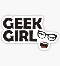 Geek Girl Sticker