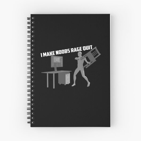 Item preview, I Make Noobs Rage Quit designed and sold by VibenGraphics.