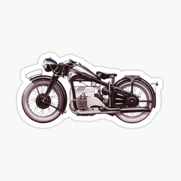 German Motorcycles Stickers for Sale