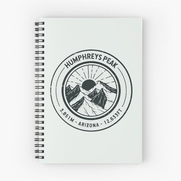 Item preview, Humphreys Peak Arizona | Hiking | Skiing designed and sold by KrisSidDesigns.