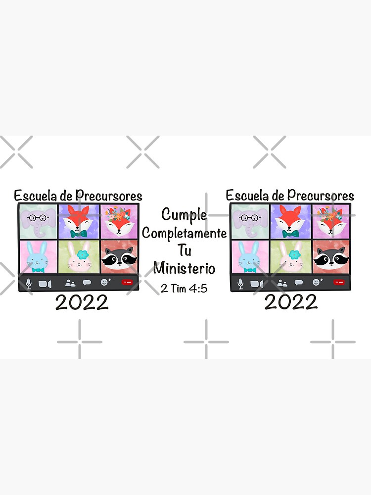Thumbnail 6 of 6, Coffee Mug, Escuela de Precursores Spanish Pioneer School Mug 2022 Zoom Virtual PSS Gift Zoomtopia designed and sold by RegalitosParaTi.