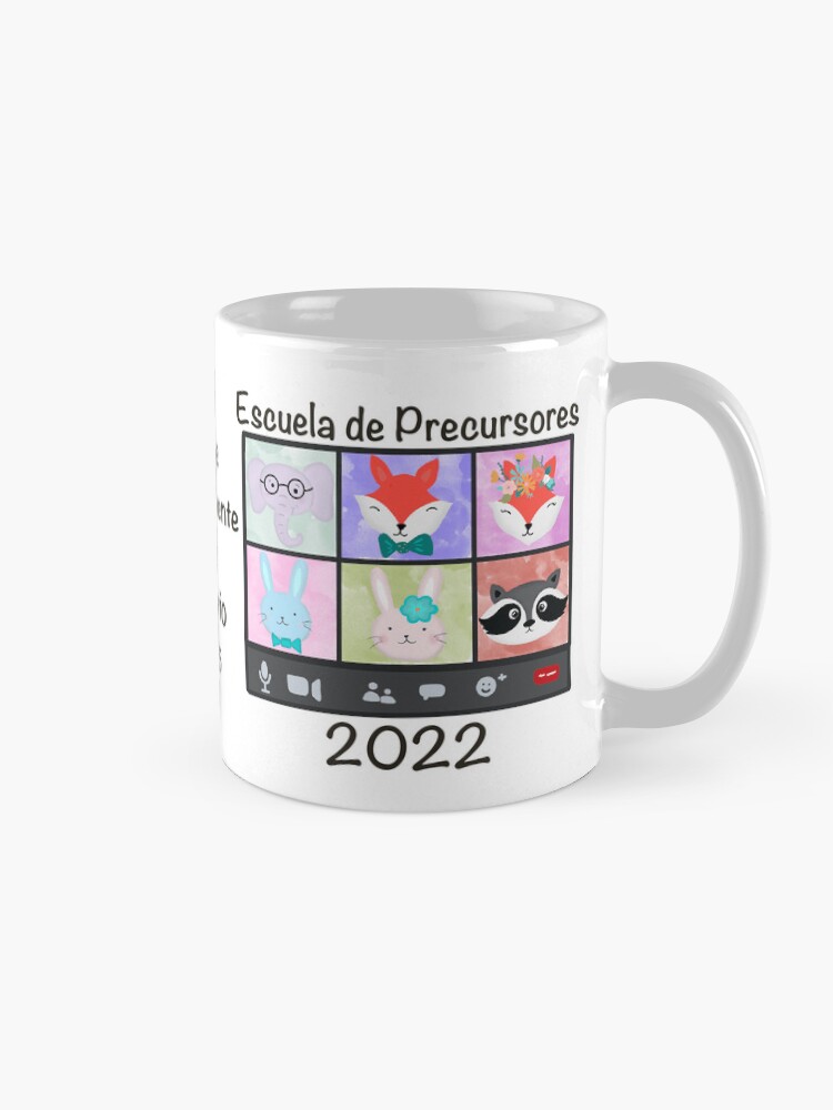 Thumbnail 5 of 6, Coffee Mug, Escuela de Precursores Spanish Pioneer School Mug 2022 Zoom Virtual PSS Gift Zoomtopia designed and sold by RegalitosParaTi.