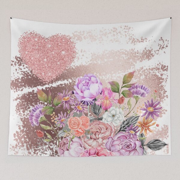 Aperçu de l'œuvre Les fleurs signifient l'amour créée et vendue par tomorrowsart.