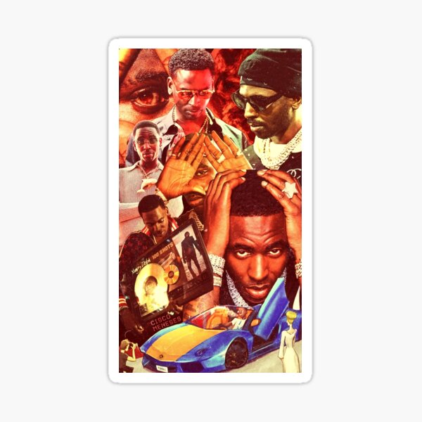 "Young-Dolph | YD Collage" Sticker For Sale By Katerindim | Redbubble