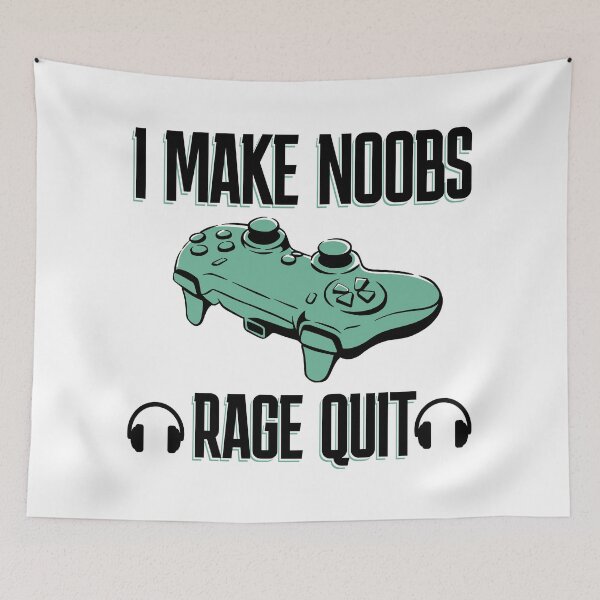 Item preview, i make noobs rage quit all the time  designed and sold by uranus1store.
