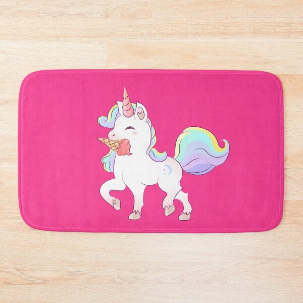 Item preview, Unicorn Eating Ice Cream - Kids Girls  designed and sold by OMGCutie.
