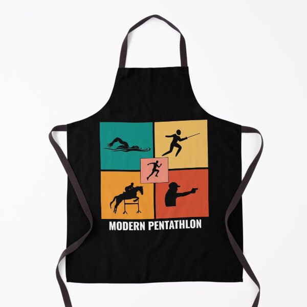 Item preview, Modern Pentathlon - Swimming Fencing Riding Shooting Running designed and sold by CuteDesigns1.